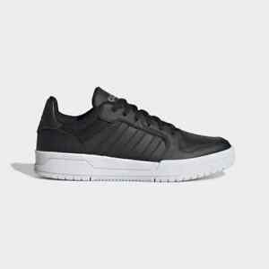 adidas Entrap Leather Black/White Basketball Sneakers US Women's Size 7 - EG4330