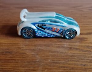 HOT WHEELS Loose Technetium (White Version) Thrill Racers Ice 2011 #198/244
