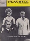 PLAYBILL Sweet Bird of Youth 1/25 1960 Geraldine Page Tennessee Williams