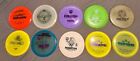 Lot of 10 Used Disc Golf Discs Dynamic Discmania and Latitude 64- Ink