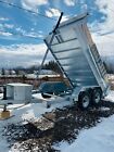Hot Dip GALVANIZED 6x12 Dump Landscape Trailer 5 ton for Sale