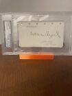 NORMAN ANGELL - SIGNED AUTOGRAPHED ALBUM PAGE - PSA/DNA SLABBED & CERTIFIED