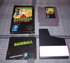 Black Box Baseball Nintendo NES Complete Authentic CIB Hang Tab 5 Screw Tested
