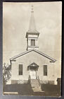 Steepled Church Lena Illinois RPPC 1913