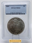 1889 Morgan Silver Dollar, PCGS MS62 - #B36369
