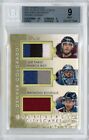 2010 SPORTKINGS CITYSCAPES TRIPLE GOLD - 1/1 SAKIC/ROY/BOURQUE RELICS! - BGS 9