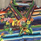 Polo Ralph Lauren Grand Tour Serape Shirt Mens L S/S Hibiscus Hawaiian
