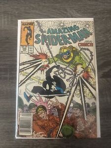 The Amazing Spider-Man #299 🔑 NEWSSTAND 1st Venom Fine