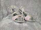 Wild Rose Heels Silver with Glitter  ****Woman’s Size * ****