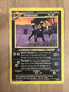Pokémon TCG - Umbreon 32/75 Neo Discovery - Rare - HP/DMG