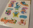 Vintage 1981 Jim Henson Muppet Stickers Graduation NOS Scrapbook Embellishments