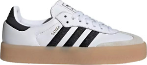 Adidas SAMBAE - women's size 6. Black and white with tan on bottom