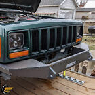 DIY Front Winch Bumper - Bare Metal - for 1984-2001 Jeep Cherokee XJ (For: Jeep Cherokee)