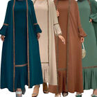 Ramadan Abaya Dubai Long Maxi Dress Muslim Women Kaftan  Loose Caftan Gown