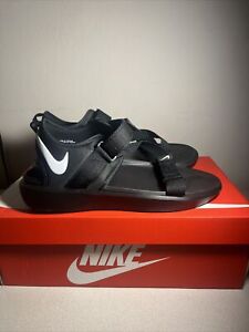 Nike VISTA Sandals NA Slides Men's Us 13 Black/White DJ6606-001 READ