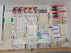 LOT RARE UNUSED/USED CONCERT TICKETS FOOTBALL BASEBALL NASCAR AND MORE