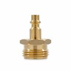 Camco 36143 Winterizing Brass Quick Connect Blow Out Plug