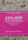 Bath And Body Works Coupon Valid Thru 05/12/24, 25% Off