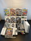 Nintendo Wii Console + Controllers, 11 Games andPower Lot Bundle TESTED & WORKS