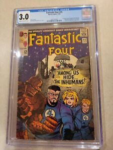 Fantastic Four #45. CGC 3.0! 1st Appearance of the Inhumans !- MCU SOON!