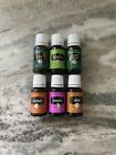 Young Living Essential Oils New Sealed Lot Of 6 Full Size 15ml Oils