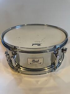 Pearl 13 x 5.5 Steel Snare Drum