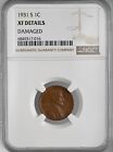 1931-S  LINCOLN WHEAT CENT NGC XF DETAILS 