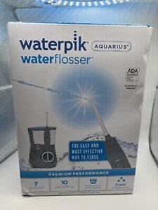 USED Waterpik Water Flosser w/ Tips, 10 Settings, Gray - USED (Box 1)