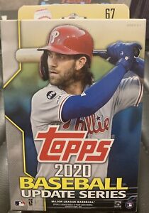 2020 Topps Baseball Update Series Hanger Box **Factory Sealed**