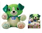 LeapFrog My Pal Scout Dog Plush Green Puppy STEM Interactive Learn Count Colors