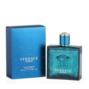Versace Eros by Gianni Versace 3.4 oz / 100ml EDT Cologne for Men New In Box