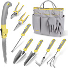 New ListingGarden Tool Set,  10 Piece Stainless Steel Heavy Duty Gardening Tool Set for Dig