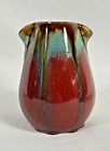 New ListingBeautiful 1920’s Vintage Pottery Vase Drip Glazed Art Studio Stoneware, 4 1/8