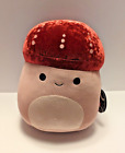 NWT Squishmallow 12” HAMMIE the Mushroom SELECT SERIES Velvet Maroon Red Mauve
