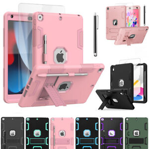 For iPad 10th 9th 8th 7th 6 5 Generation Case Heavy Duty Rugged Shockproof Cover