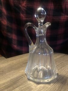 New ListingVintage Glass Decanter With Stopper