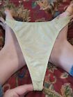 Vintage Y2k Second Skin Thong Panty Size Small