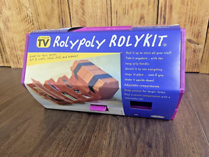Rolypoly Rolykit Pink Vintage Storage for Arts Crafts AS SEEN ON TV 1999 NEW
