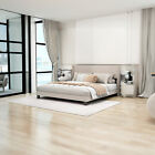 New ListingVelvet Upholstered Platform Bed Frame King size with Wooden Slats Support