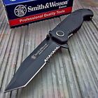 Smith & Wesson Special Tactical Black Tanto Blade Everyday Folding Pocket Knife