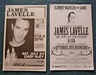 James Lavelle Unkle Lot of 2 Original Concert Show Posters DJs Eva, BPM