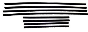 1963-1965 Ford Falcon Mercury Comet convertible window sweep seals, belt line (For: More than one vehicle)