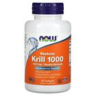Now Foods Neptune Krill 1000 60 Softgels GMP Quality Assured
