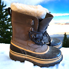 Sorel Caribou NL1005-051 Women's Gray Waterproof Mid-Calf Winter Boots Size 6