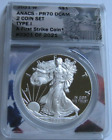 New Listing2021-W ANACS PR70 First Strike TYPE-1 PROOF AMERICAN SILVER EAGLE ~Black Label~