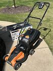 Worx 14-in Cordless Electric Push Lawn Mower 24v W/ Charger And Box READ