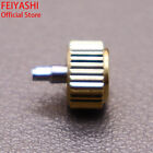 Gold Crown 6.5mm For Seiko nh35 Nh36 Movement SKX007 SKX009 316L Stainless Steel