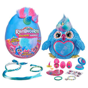 ZURU Rainbocorns Plush Big Hair Surprise Kids Hatching Unicorn Gift Box Toy Set