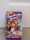 USED Disney Sing-Along Songs The Hunchback of Note Dame: Topsy Turvy VHS