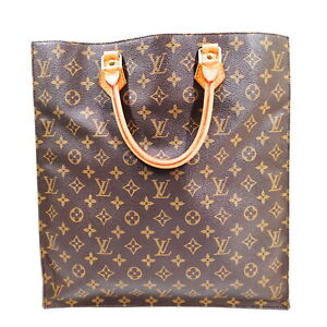 Louis Vuitton LV Hand Bag  Sac Plat Brown Monogram 1278802